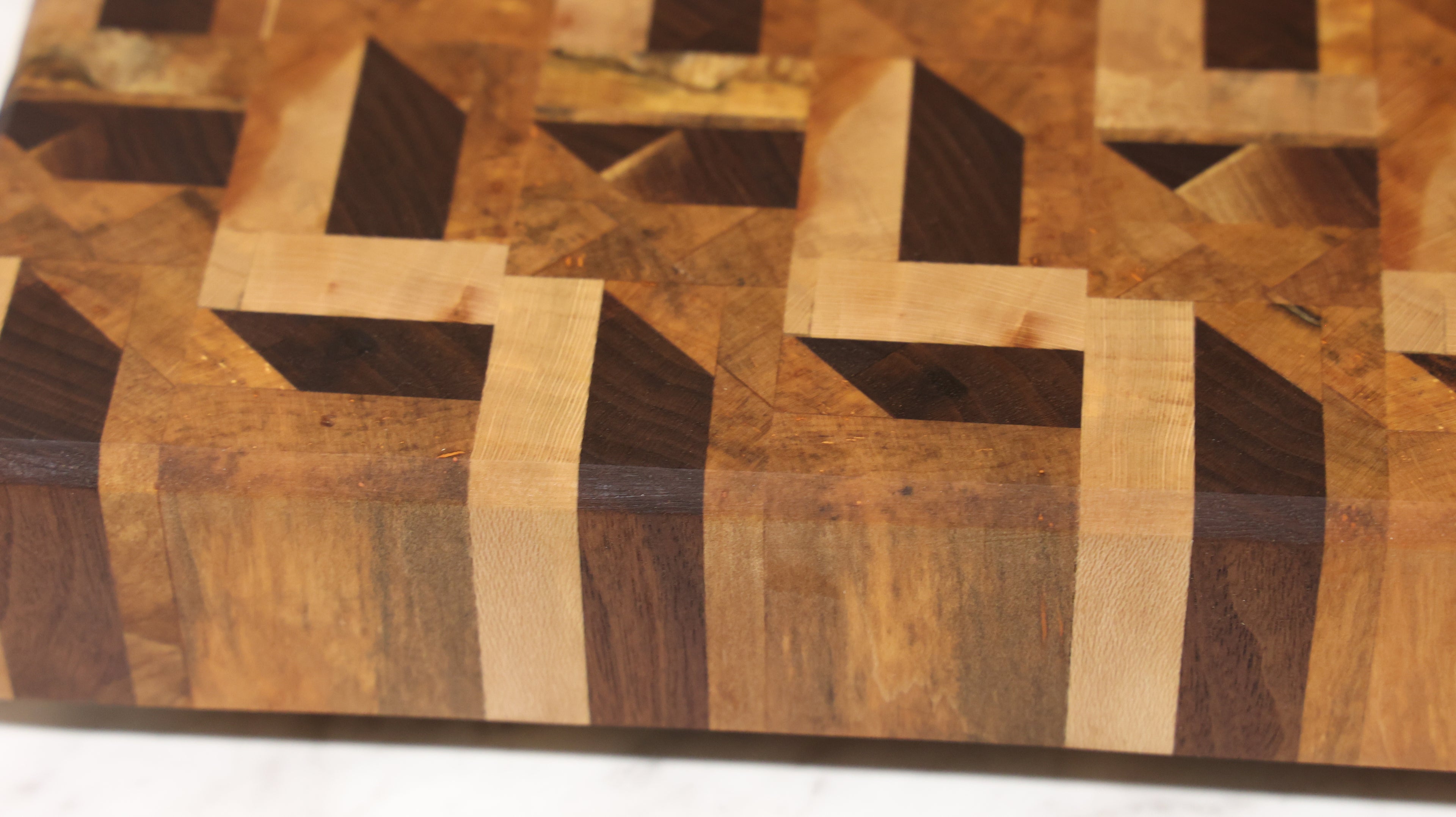 3D OPTICAL ILLUSION CHARCUTERIE CUTTING BOARD