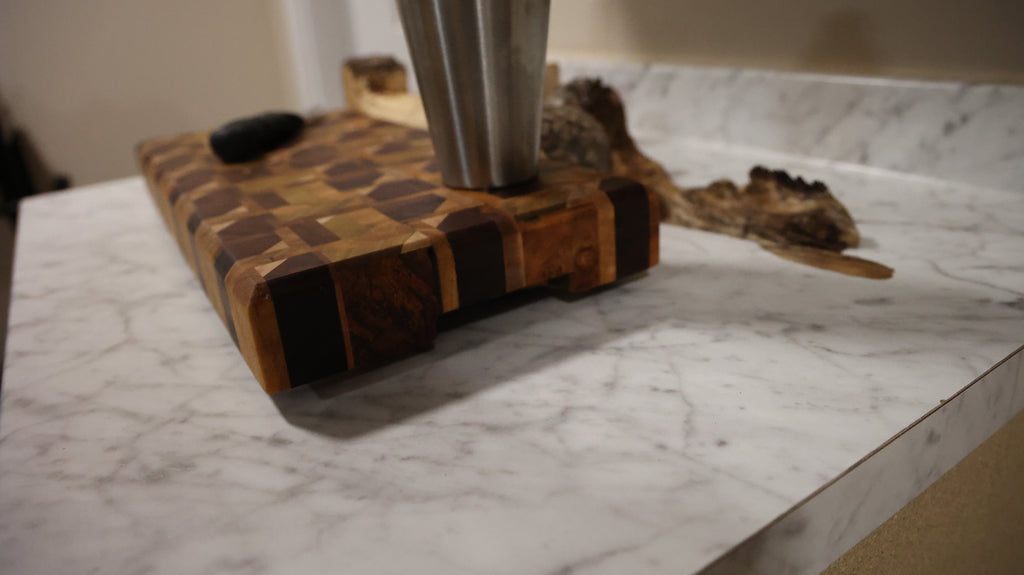 GEOMETRIC CUTTING BOARD